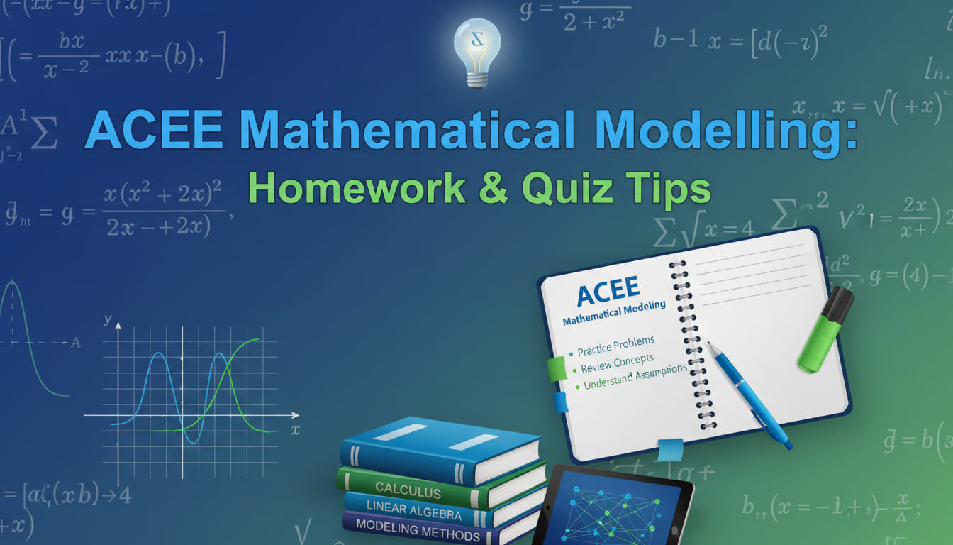ACEE数学建模作业+小测提示(2024版)