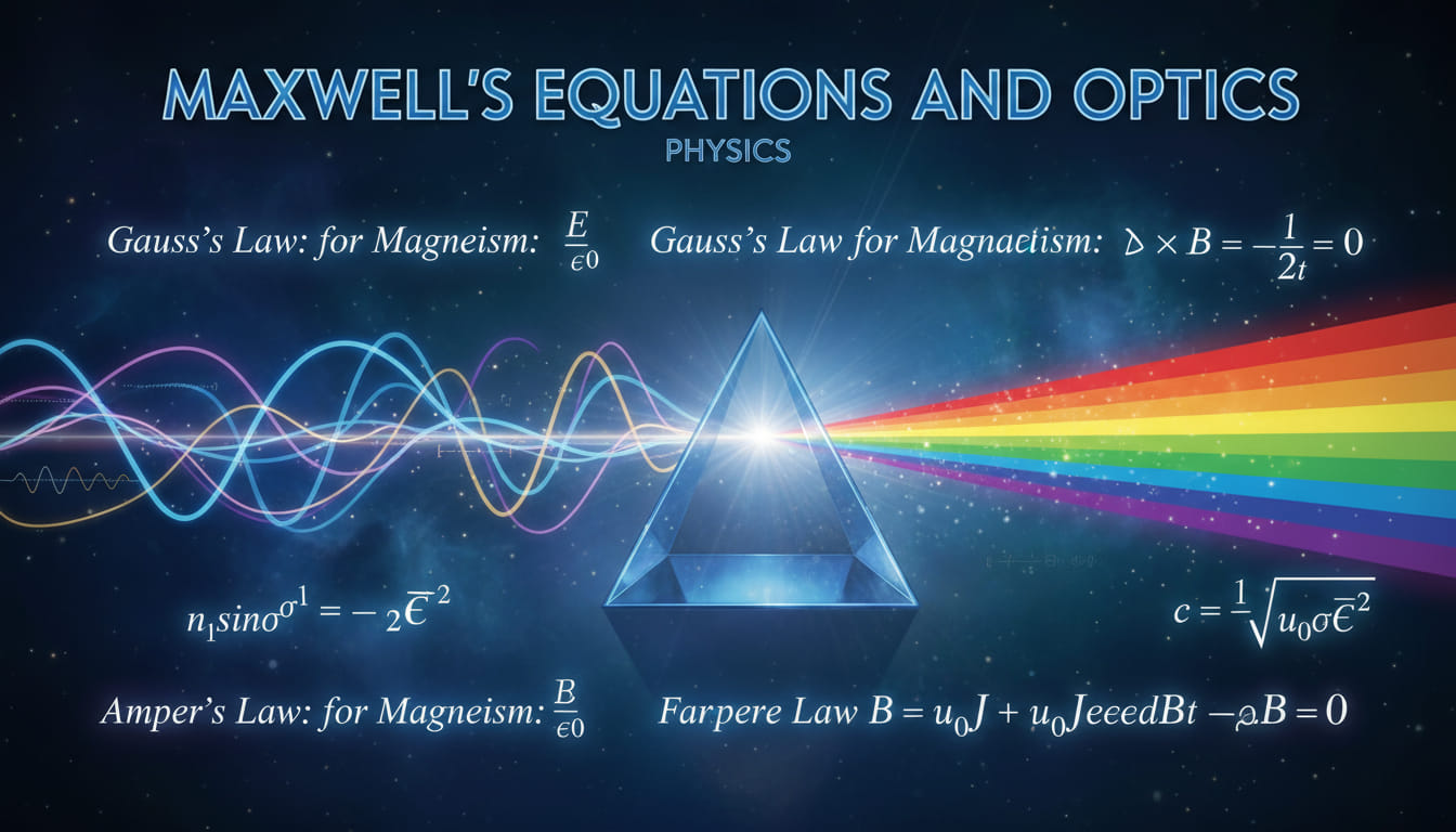 普物二总结Chap38~40麦克斯韦方程组+光学
