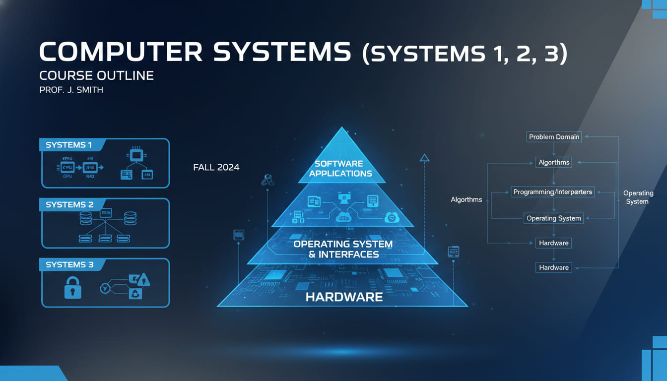 计算机系统1,2,3贯通课程速通大纲