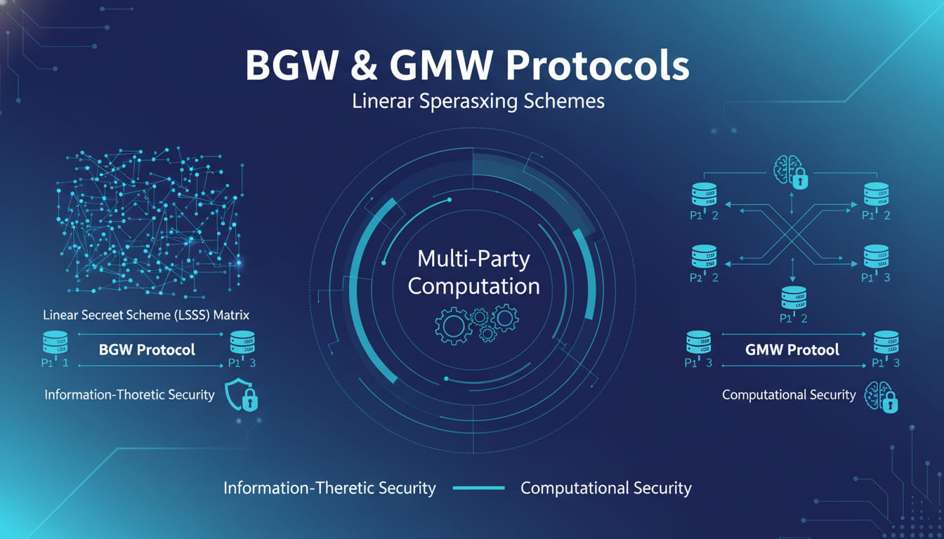 隐私计算第6章：基于线性秘密分享的协议（BGW与GMW）